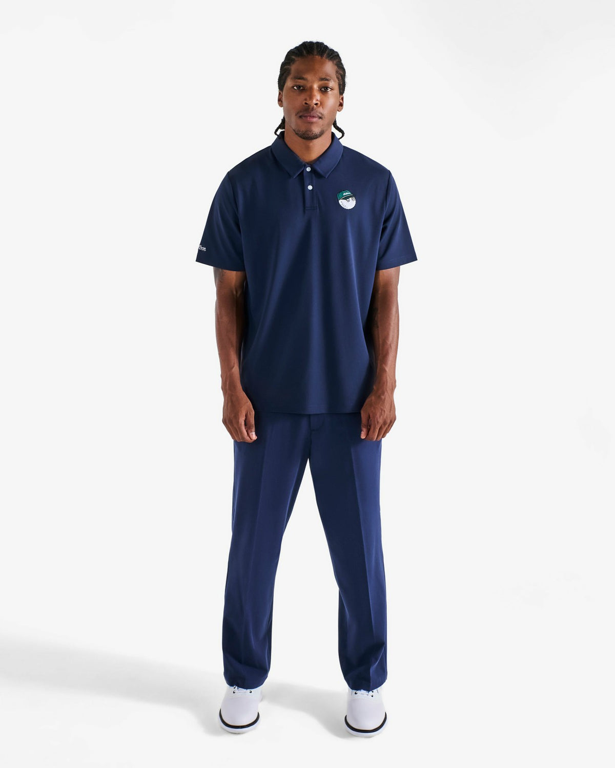 Fairway Baldwin Polo - Navy Malbon Men