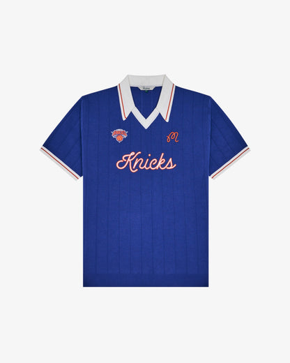 Knicks Uptown Knit Polo - Blue Malbon Men