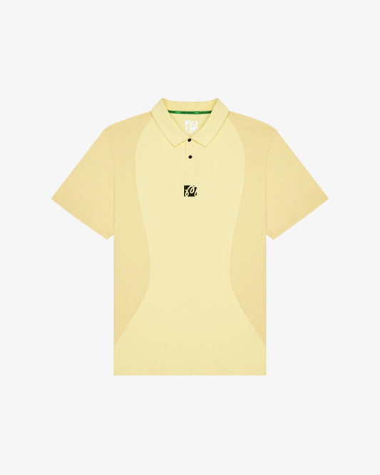 Performance Pique Polo - Mellow Yellow Malbon Men