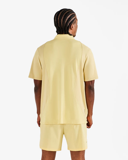 Performance Pique Polo - Mellow Yellow Malbon Men