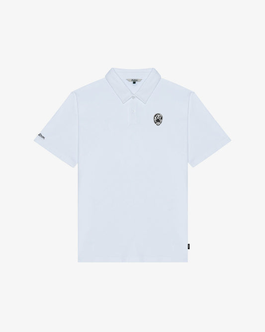 Grateful Dead Fairway Stealie Polo - White Malbon Men