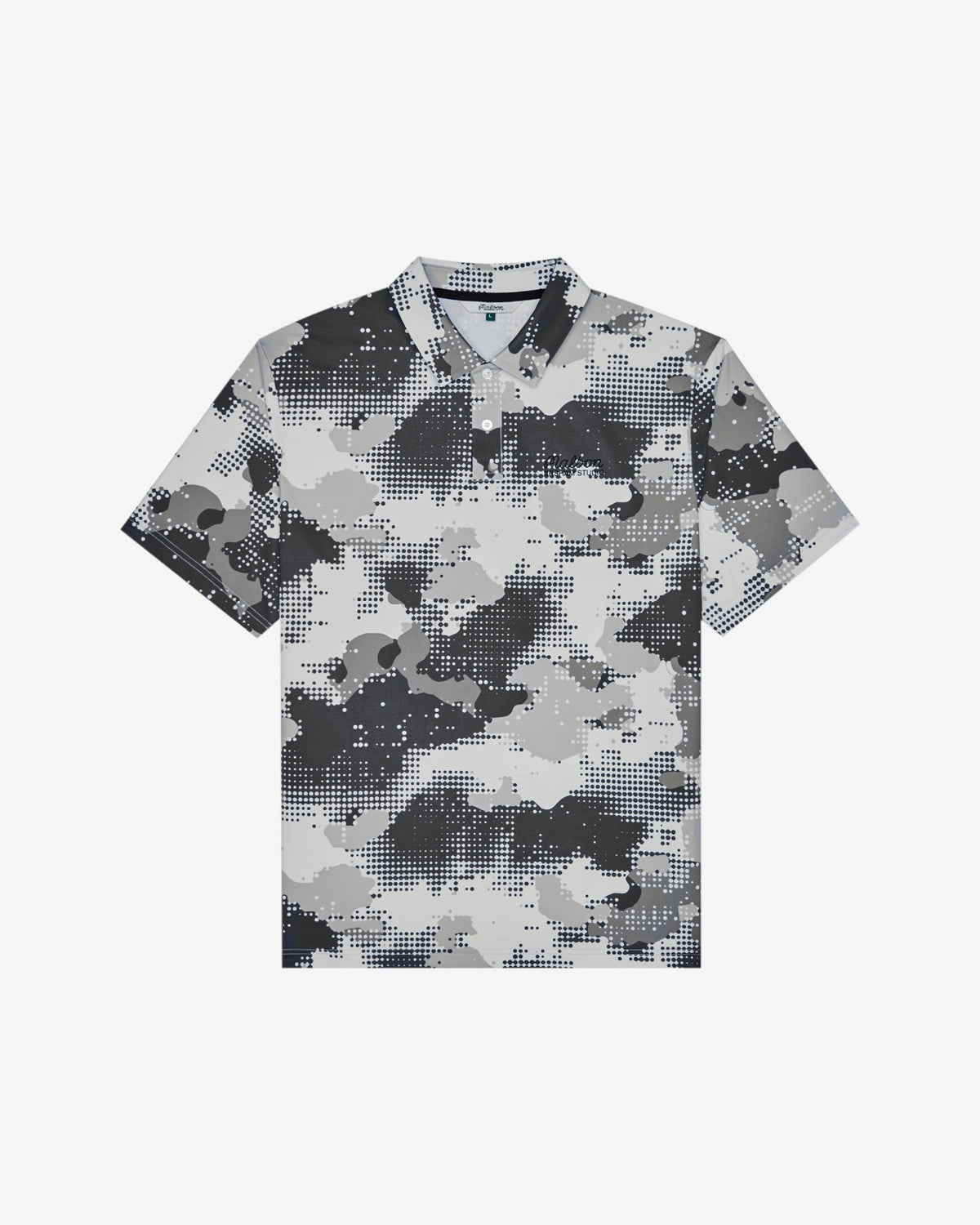 Arsham Fairway Stealth Polo - White Stealth Camo Malbon Men