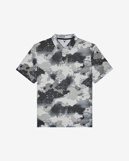 Arsham Fairway Stealth Polo - White Stealth Camo Malbon Men