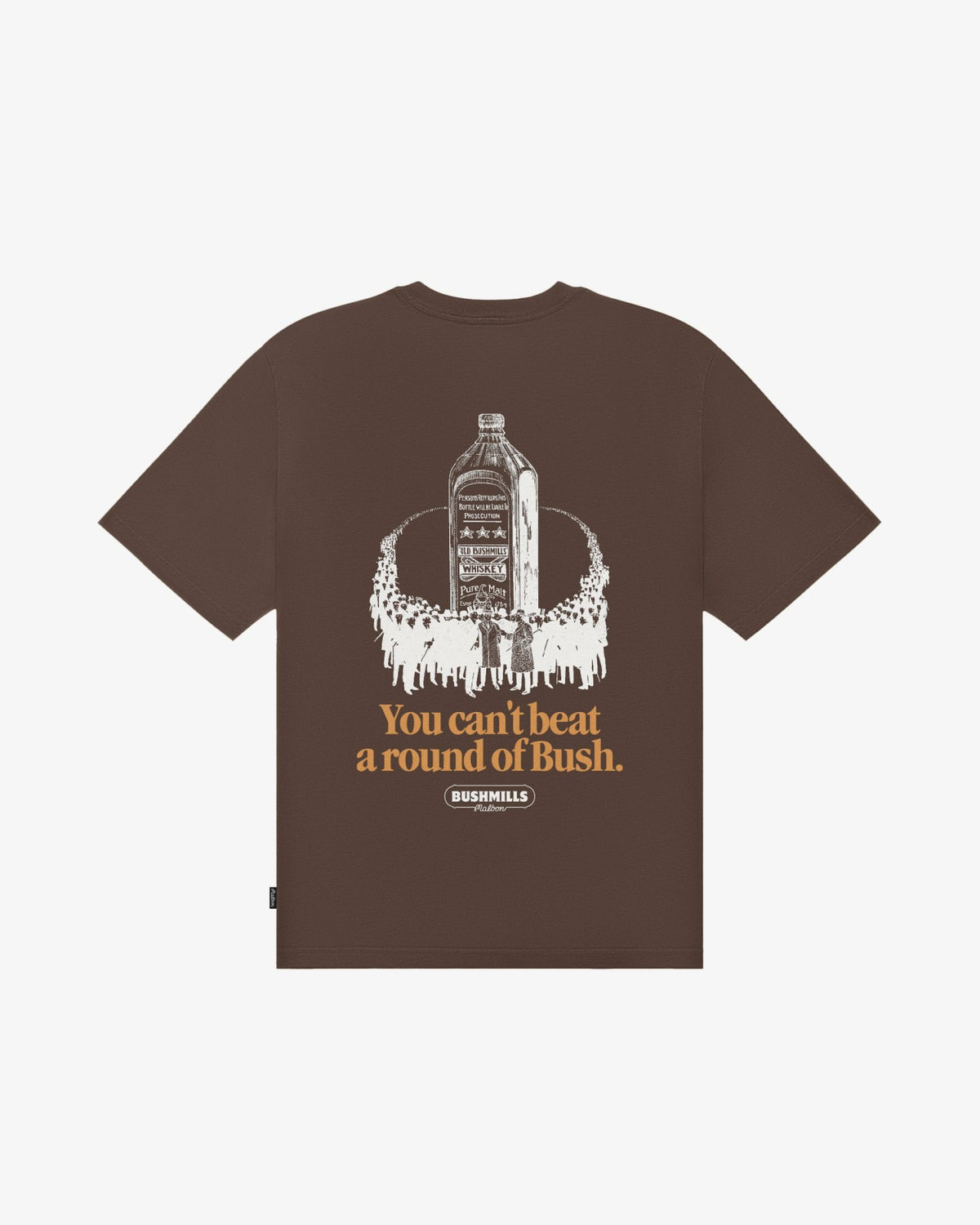 Bushmills Tee - Brown Malbon Men