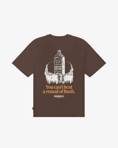 Bushmills Tee - Brown Malbon Men