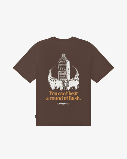 Bushmills Tee - Brown Malbon Men