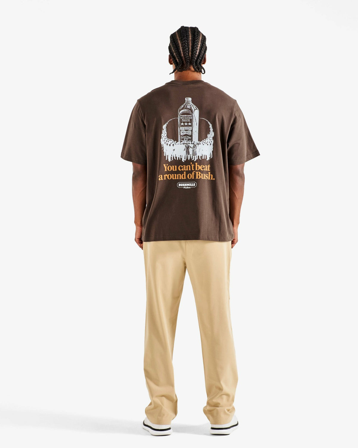 Bushmills Tee - Brown Malbon Men