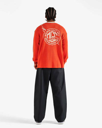 Gorse Heritage Tee - Orange Red Malbon Men