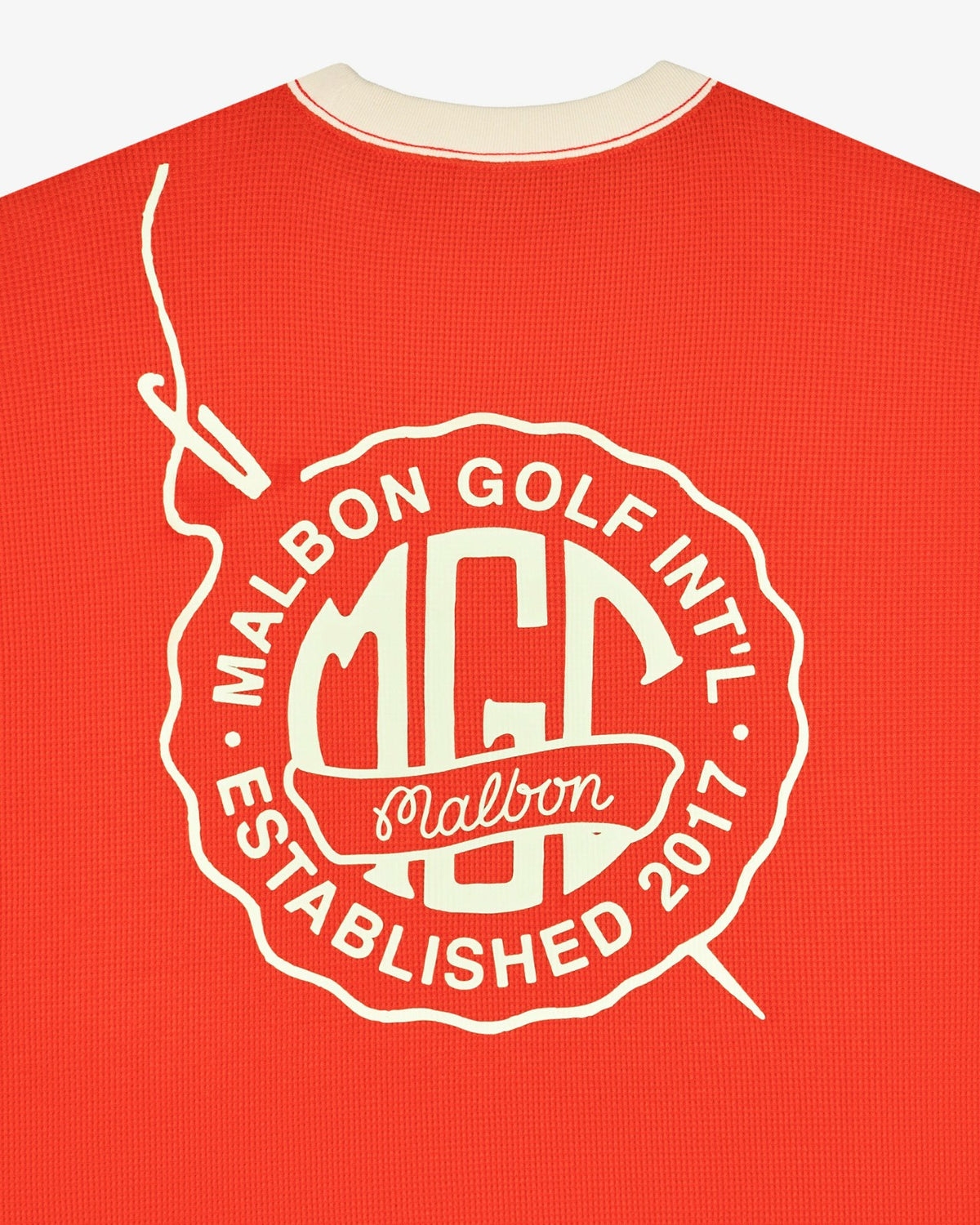Gorse Heritage Tee - Orange Red Malbon Men