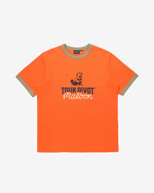 Studio Seoul Tour Divot Tee - Orange Malbon Men
