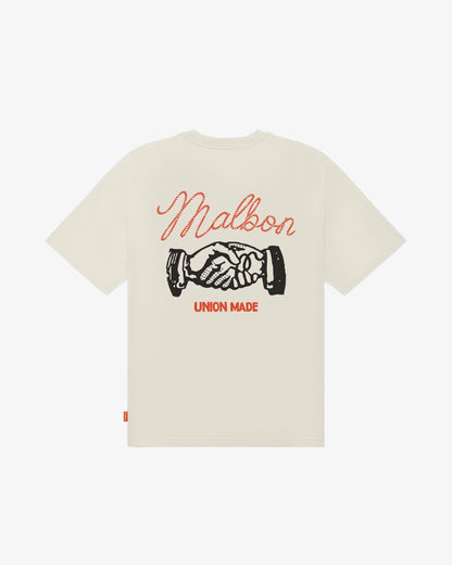 Vista Union Made Tee - Ivory Malbon Men