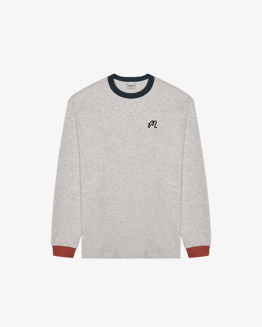 Gorse Heritage Tee - Heather Oatmeal Malbon Men