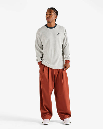 Gorse Heritage Tee - Heather Oatmeal Malbon Men