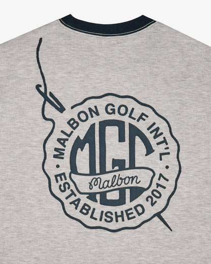 Gorse Heritage Tee - Heather Oatmeal Malbon Men