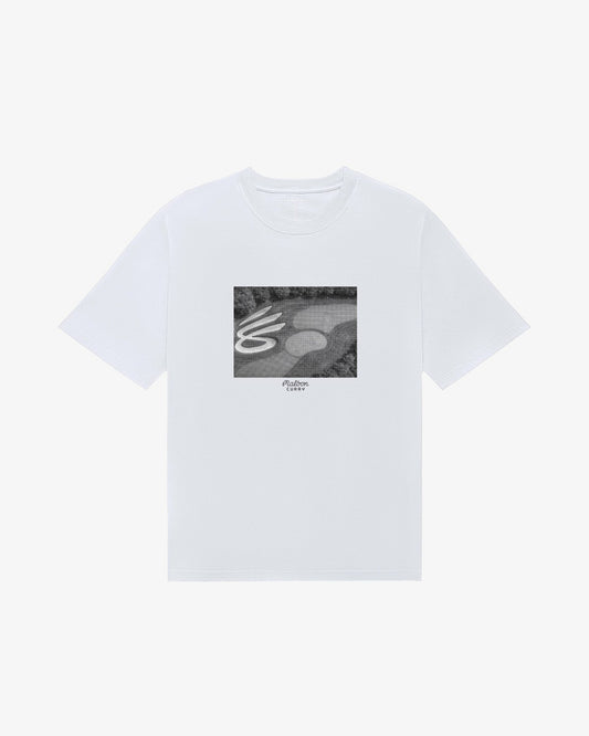 Curry Brand Graphic Bermuda Tee - White Malbon Men