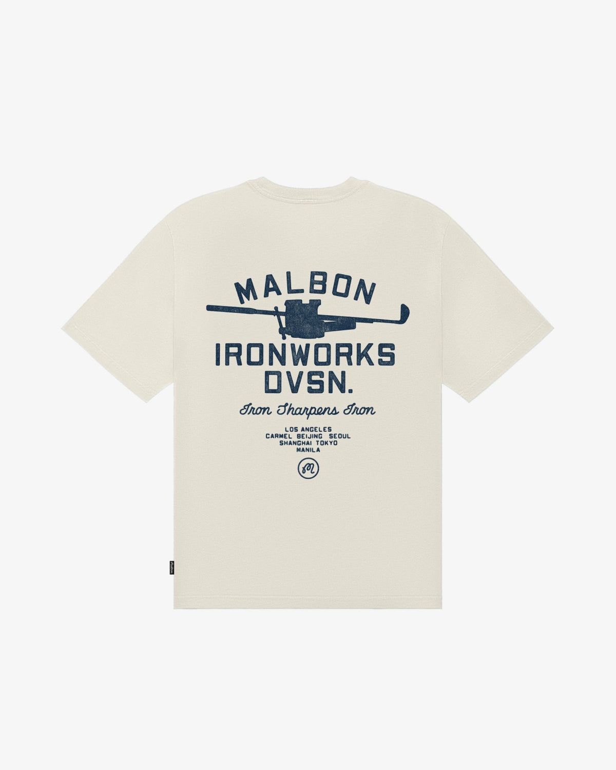 Vista Ironworks Tee - Ivory Malbon Men