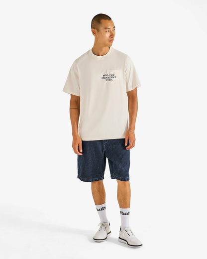 Vista Ironworks Tee - Ivory Malbon Men