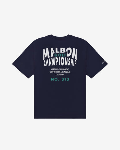 Bermuda Championship Tee - Midnight Malbon Men