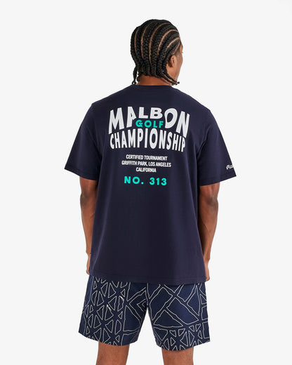 Bermuda Championship Tee - Midnight Malbon Men