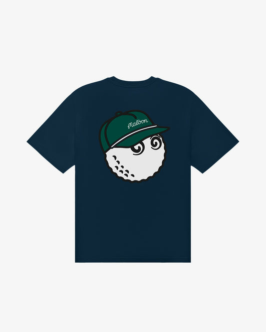 Bermuda Baldwin Tee - Navy Malbon Men