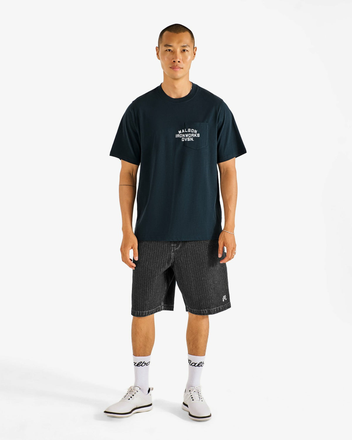 Vista Ironworks Tee - Blueberry Malbon Men