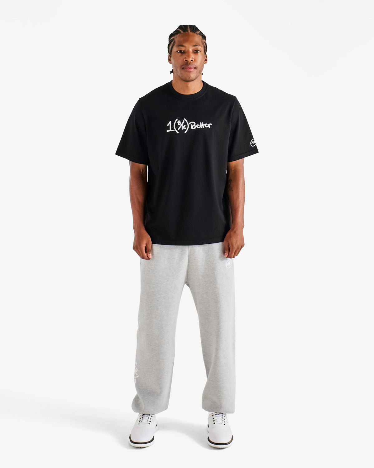 Ak 1% Bermuda Tee - Black Malbon Men
