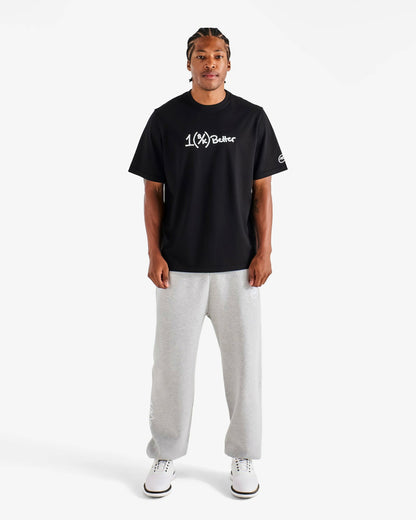 Ak 1% Bermuda Tee - Black Malbon Men