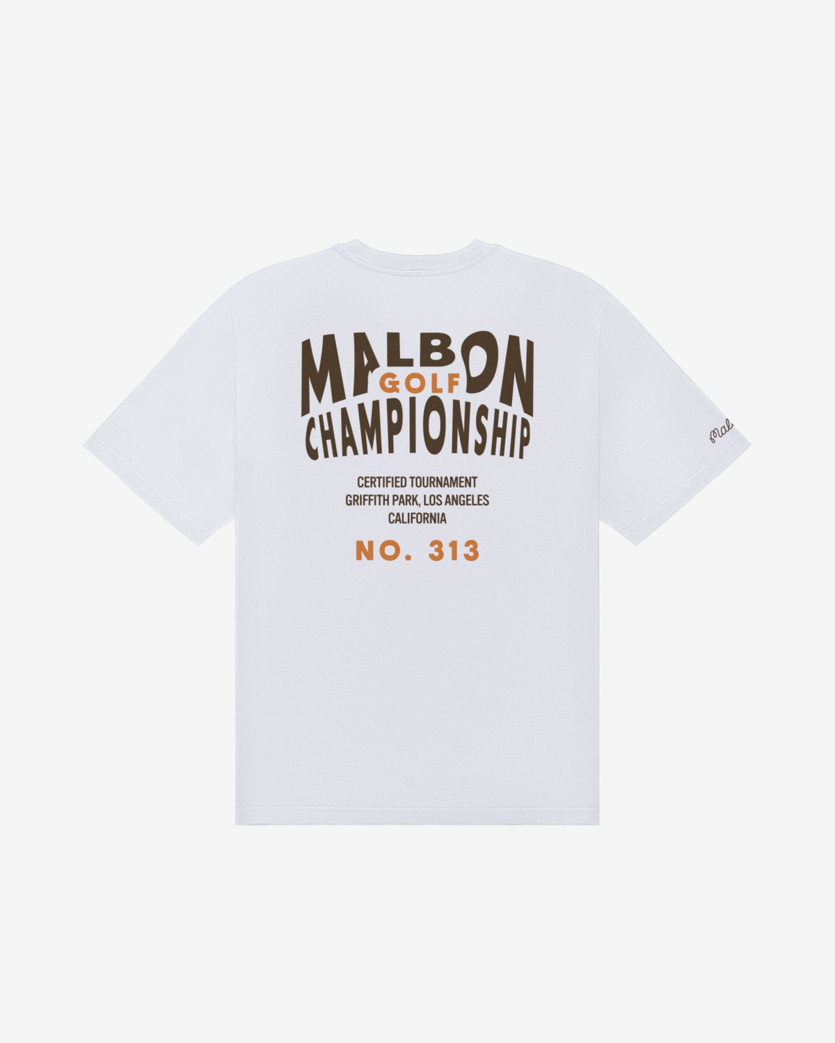 Bermuda Championship Tee - White Malbon Men