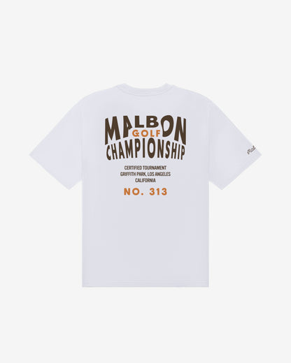 Bermuda Championship Tee - White Malbon Men