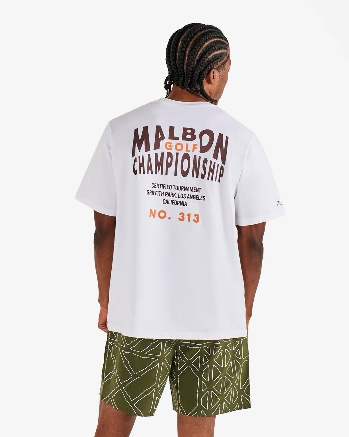 Bermuda Championship Tee - White Malbon Men