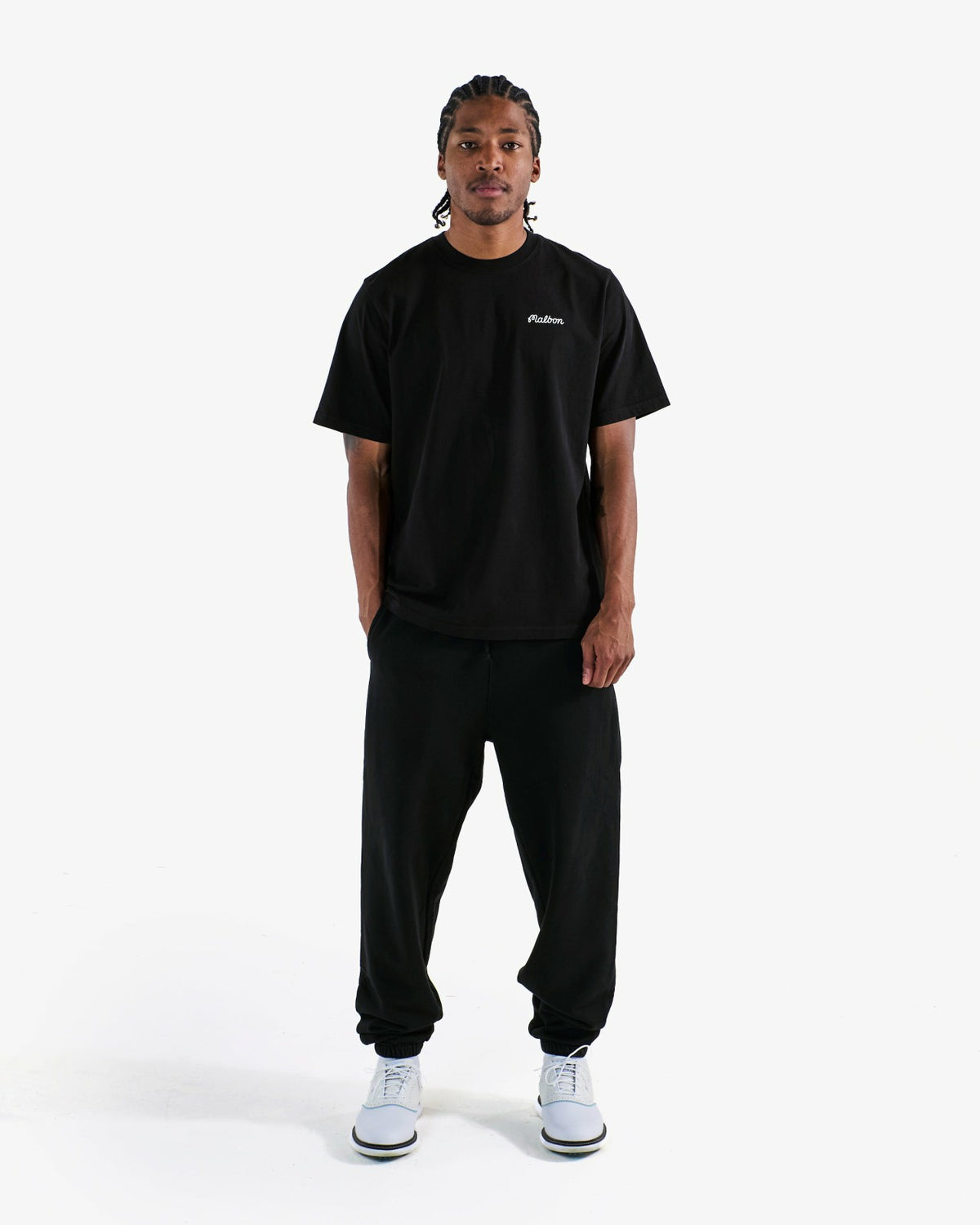 Bermuda Baldwin Tee - Black Malbon Men