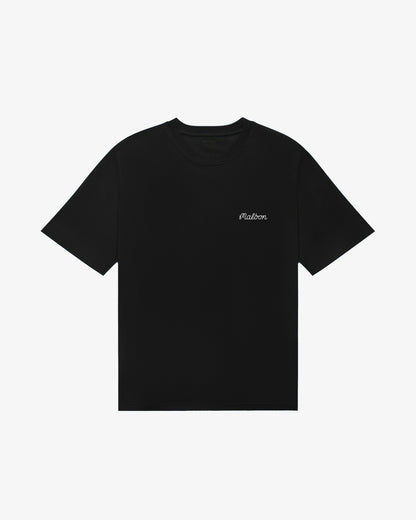 Bermuda Baldwin Tee - Black Malbon Men