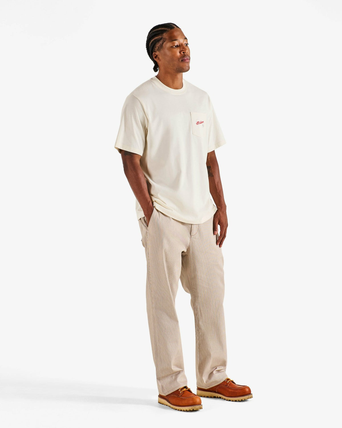 Vista Demand Tee - Ivory Malbon Men