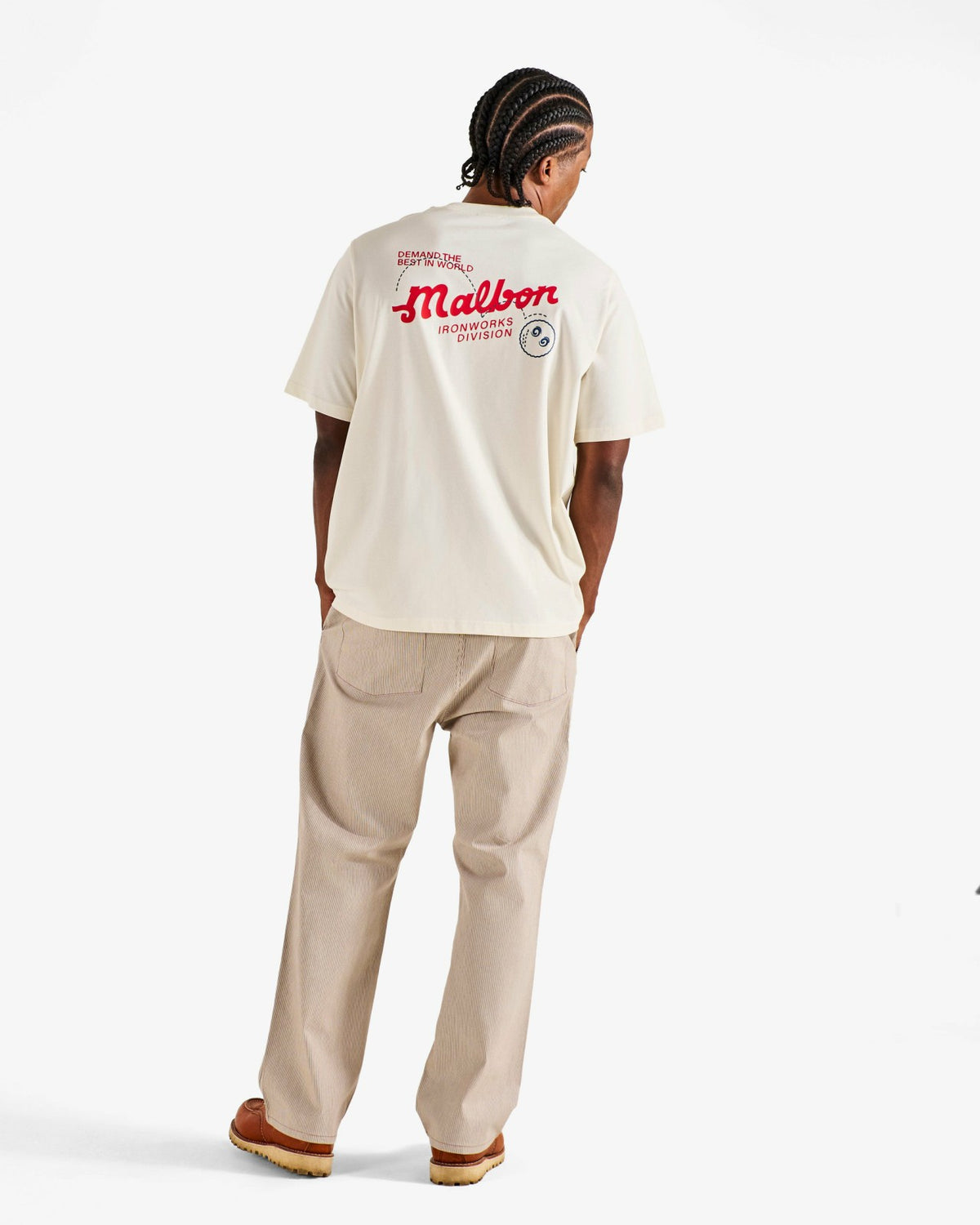 Vista Demand Tee - Ivory Malbon Men