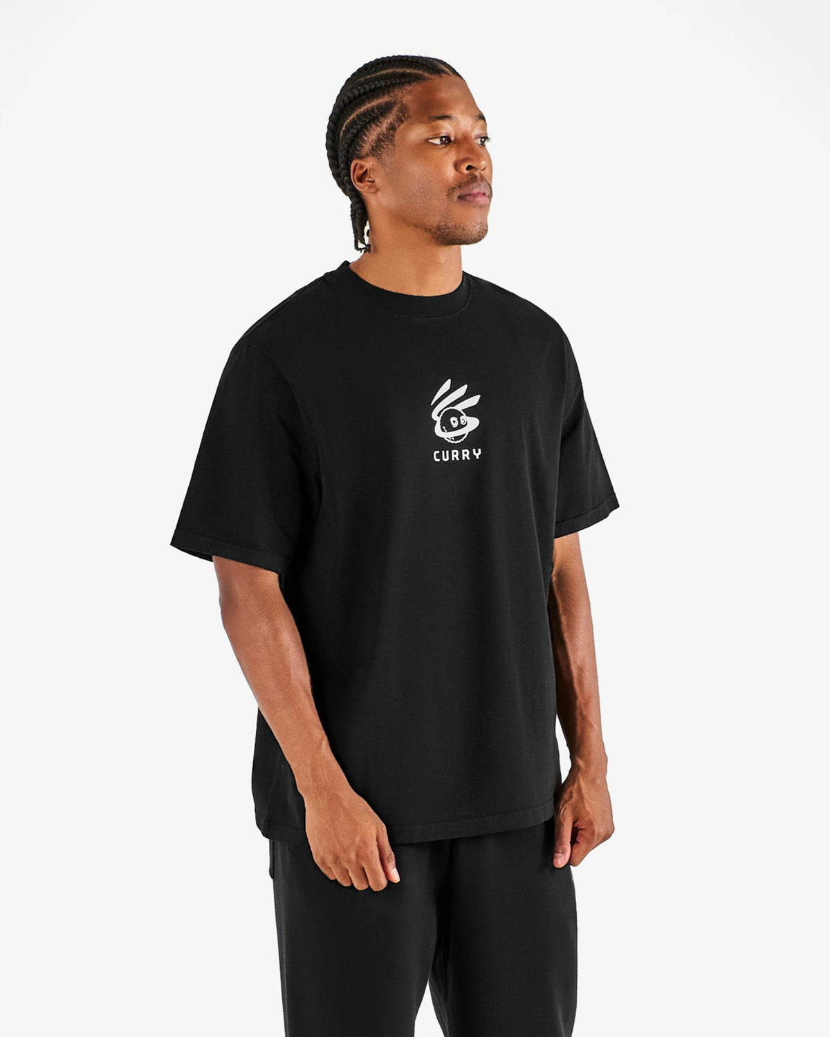 Curry Brand Bermuda Tee - Black Malbon Men