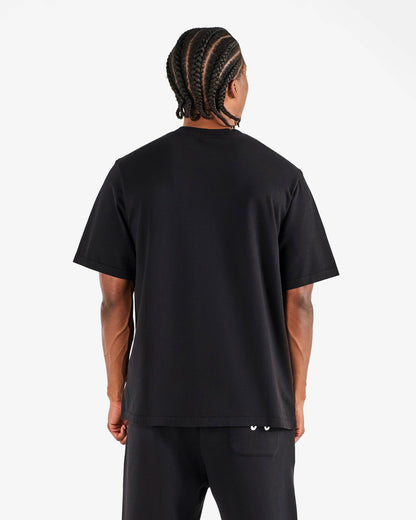 Curry Brand Bermuda Tee - Black Malbon Men
