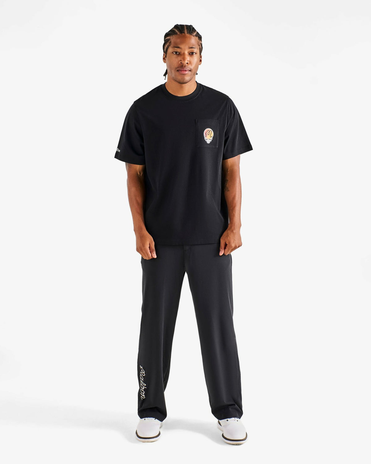 Grateful Dead Bermuda Foundation Tee - Black Malbon Men