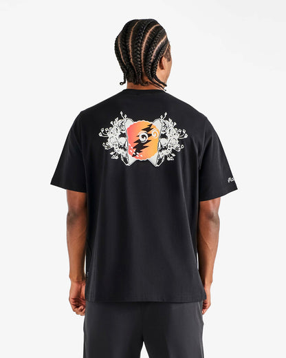 Grateful Dead Bermuda Foundation Tee - Black Malbon Men