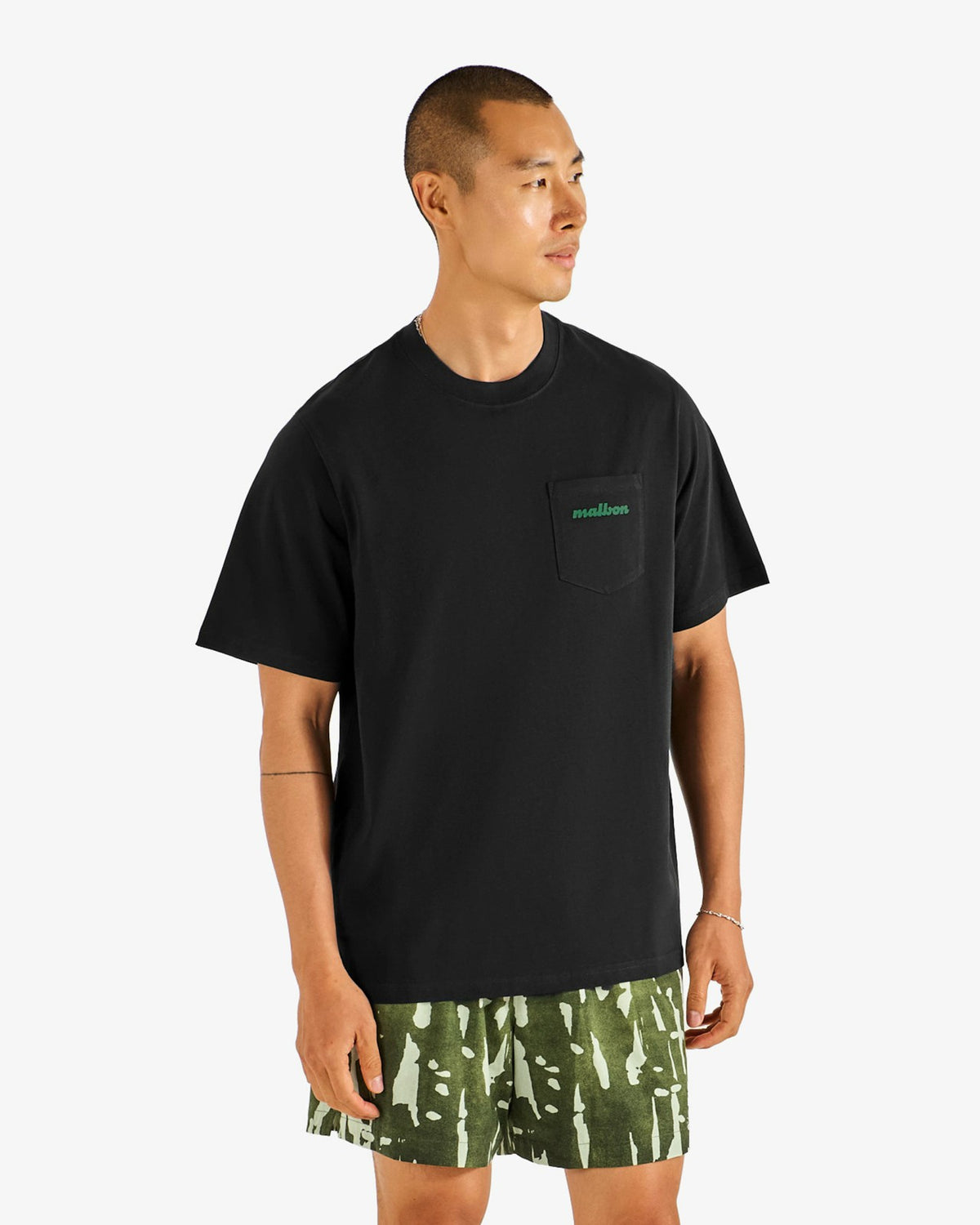 Vista Repair Tee - Black Malbon Men