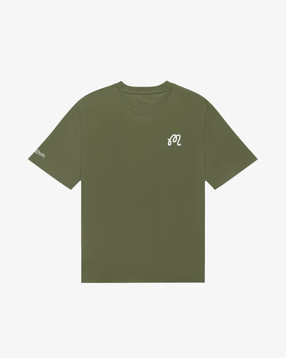 Bermuda Tee - Military Green Malbon Men
