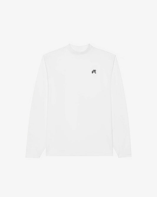 Upland Mockneck Tee - White Malbon Men