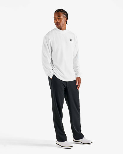 Upland Mockneck Tee - White Malbon Men