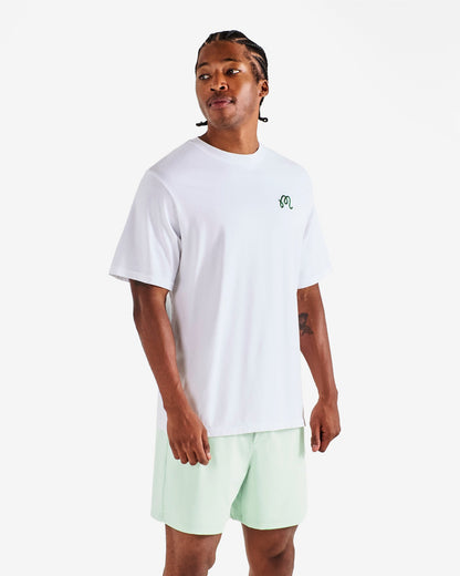 Bermuda Playa Tee - Bright White Malbon Men