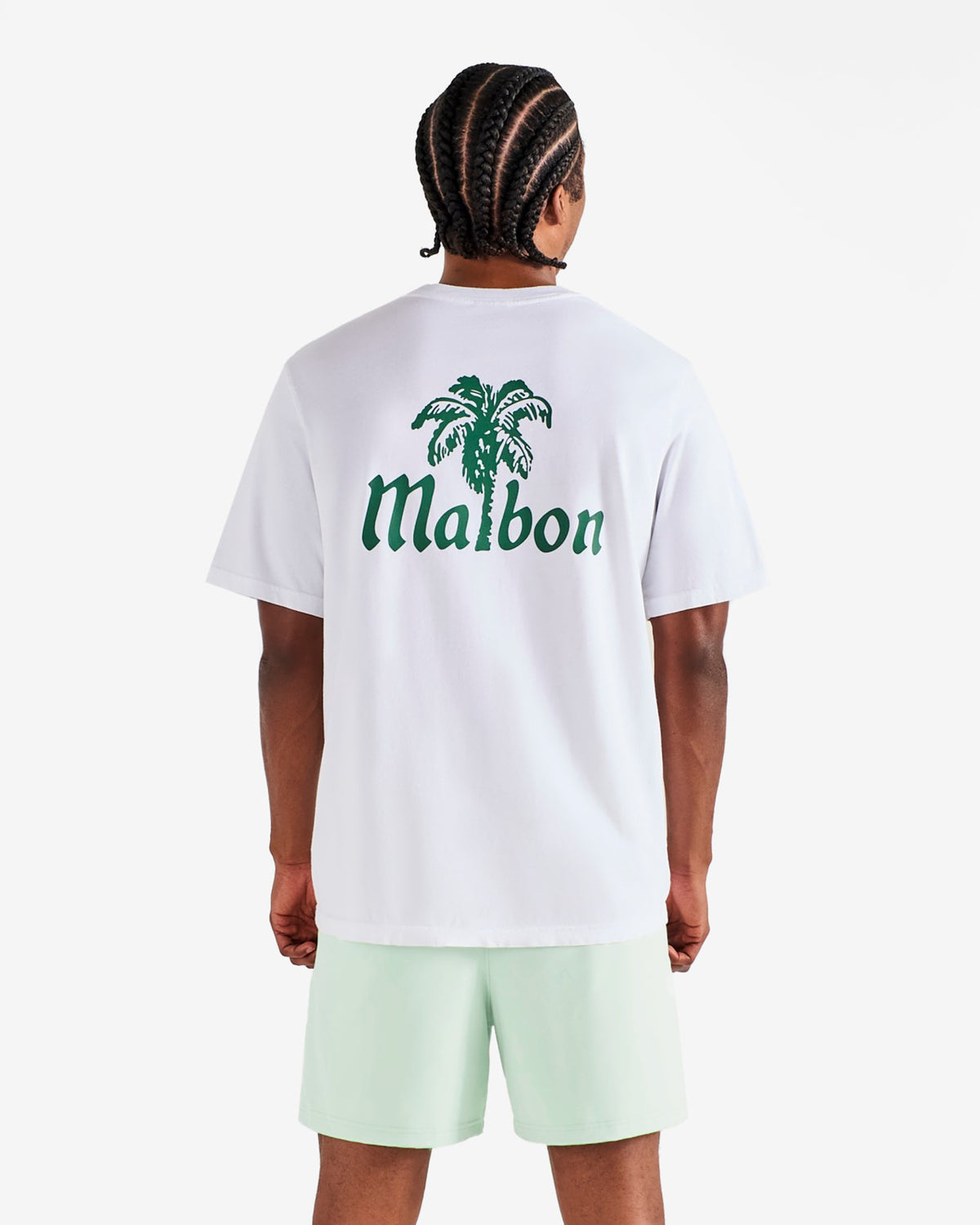 Bermuda Playa Tee - Bright White Malbon Men