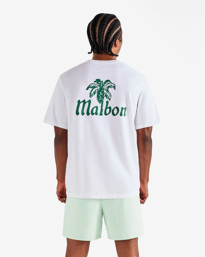 Bermuda Playa Tee - Bright White Malbon Men