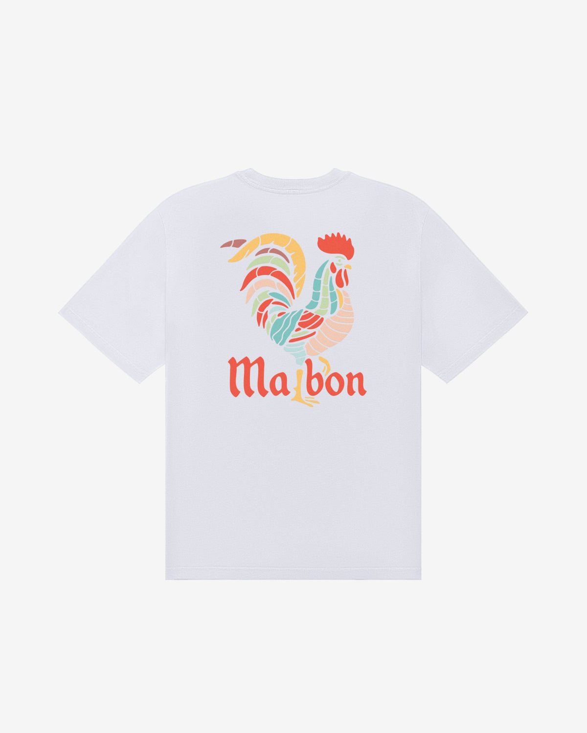 Bermuda Rooster Tee - White Malbon Men