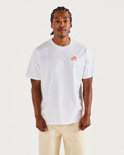 Bermuda Rooster Tee - White Malbon Men