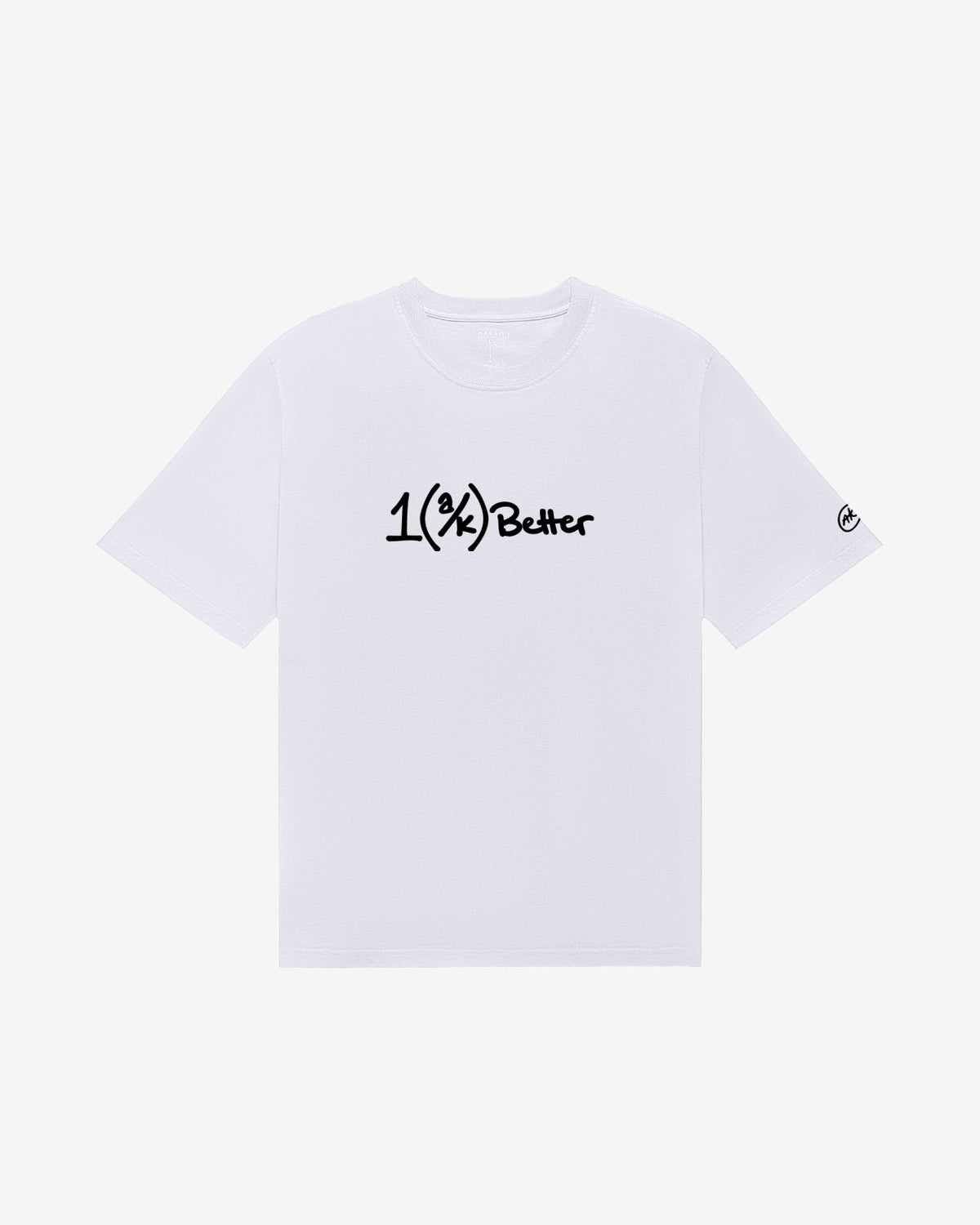 Ak 1% Bermuda Tee - White Malbon Men