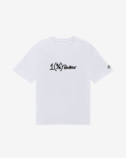 Ak 1% Bermuda Tee - White Malbon Men