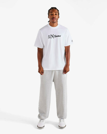 Ak 1% Bermuda Tee - White Malbon Men